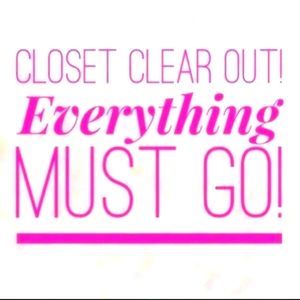 Temporarily closing shop. EVERYTHING MUST SELL!